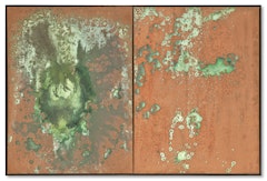 Oxidation Painting (Diptych)