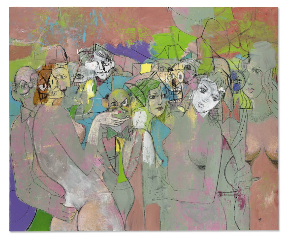 Abstract Conversation by George Condo