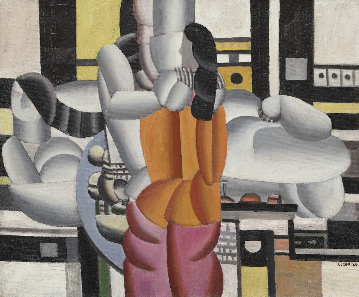 Composition avec personnages by Fernand Leger