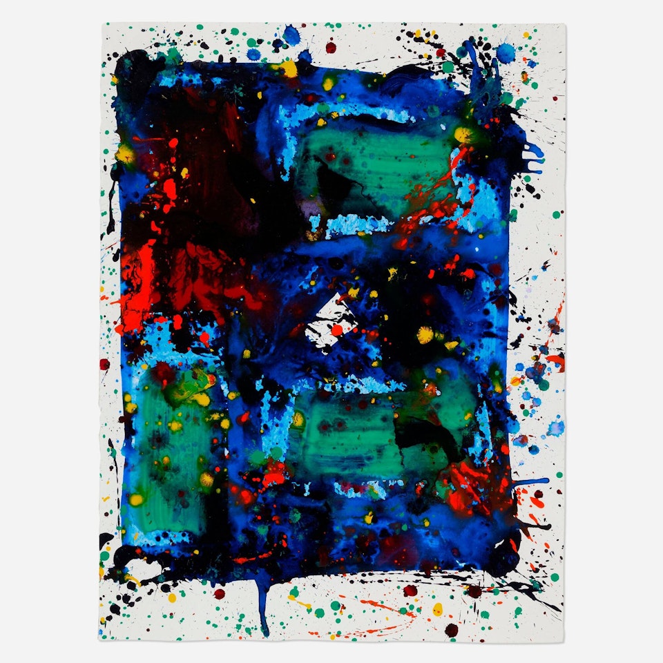 Untitled (SF80-873) by Sam Francis