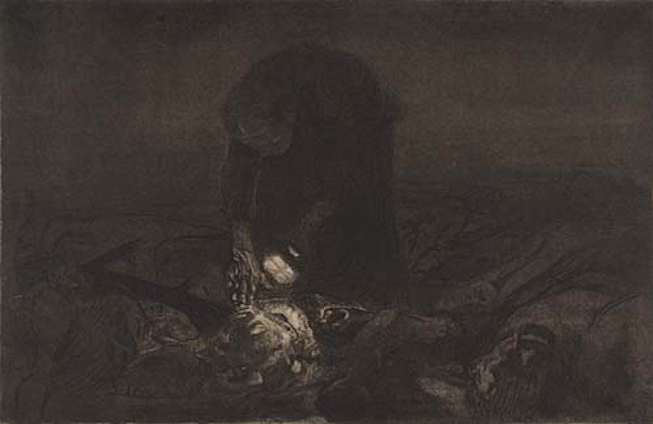 Schlactfeld by Kathe Kollwitz