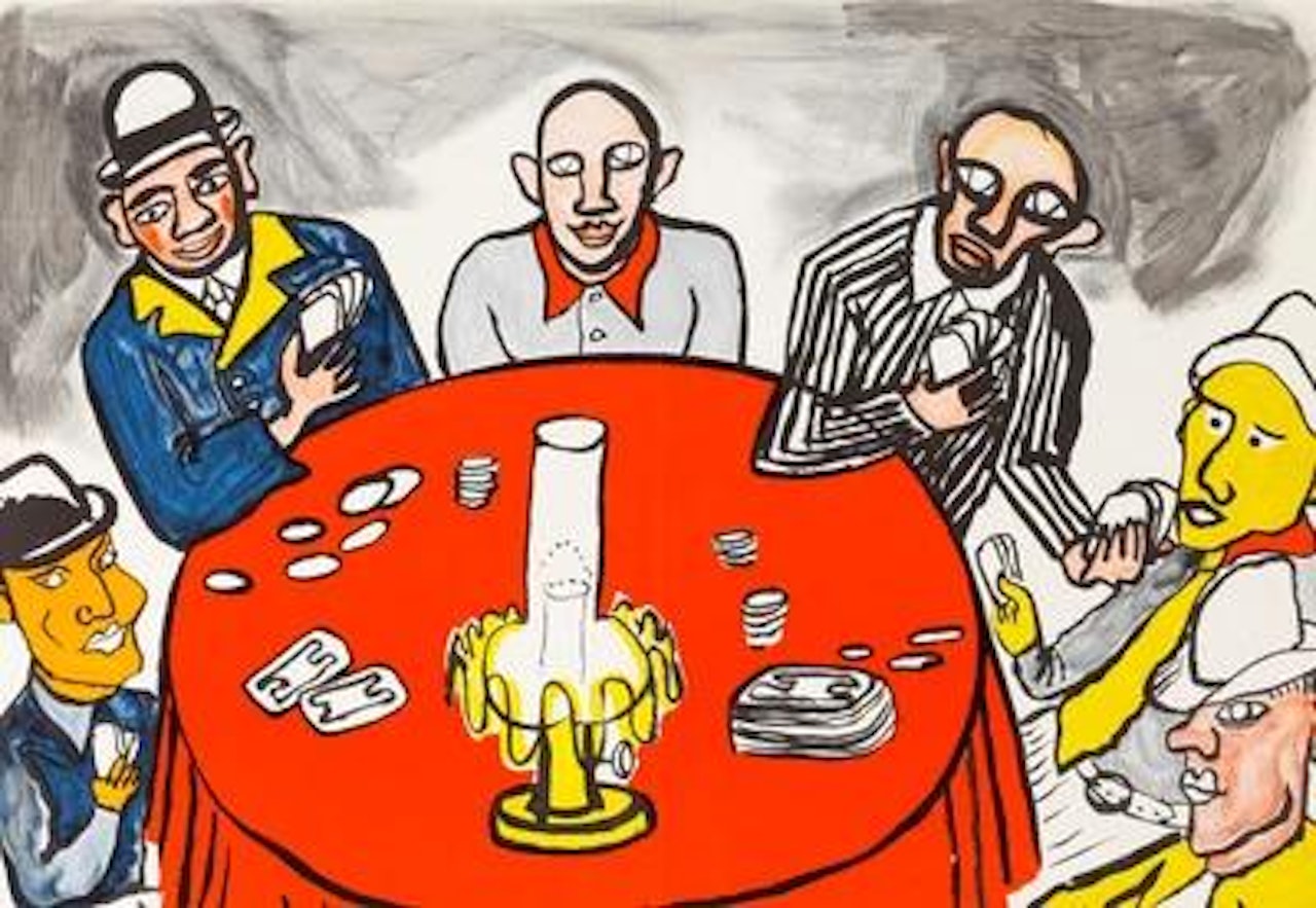 Ohne Titel, aus: Derrière le miroir by Alexander Calder