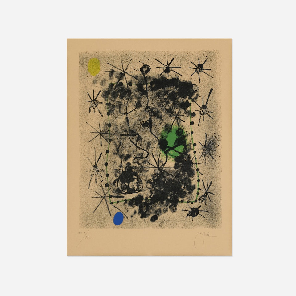 Untitled (from the Constellations portfolio) by Joan Miró