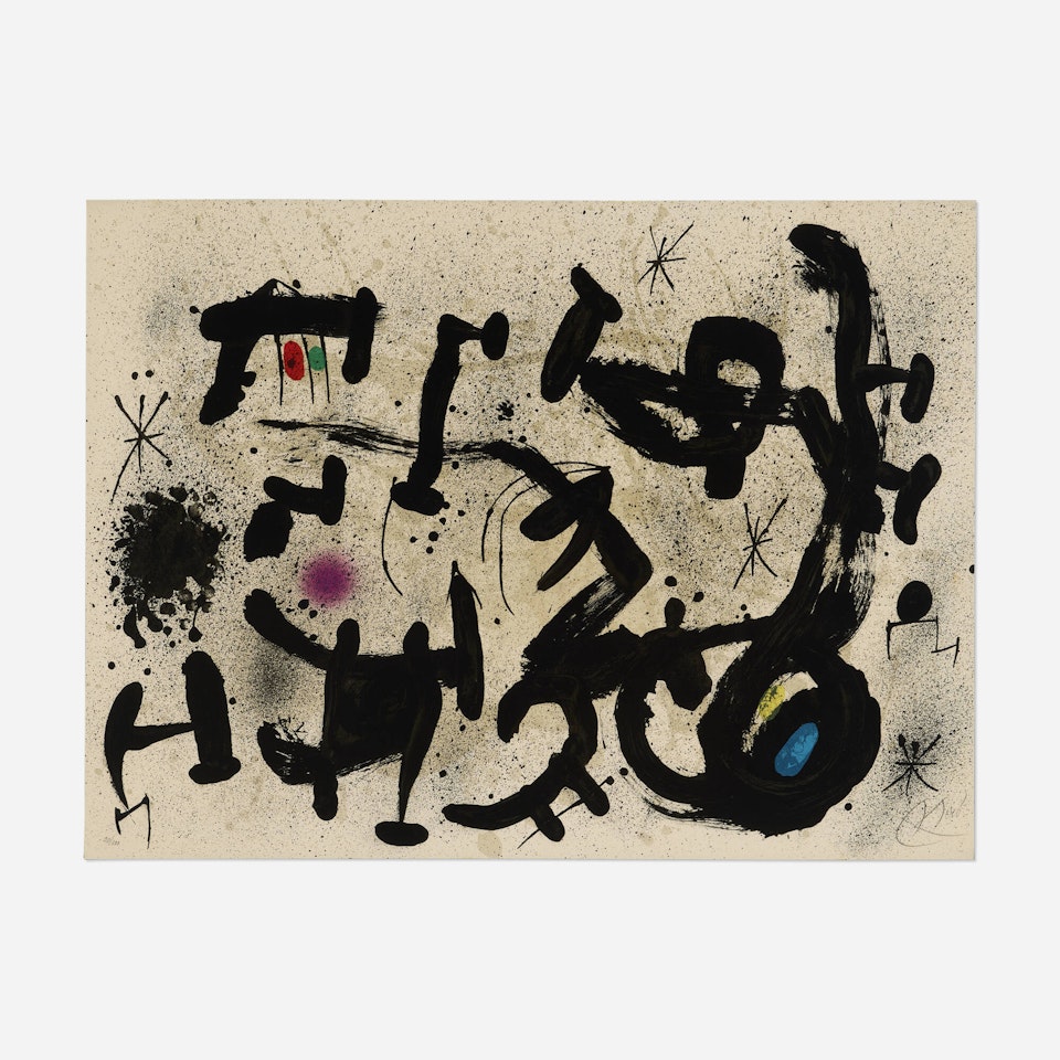 Homentage à Joan Prats by Joan Miró