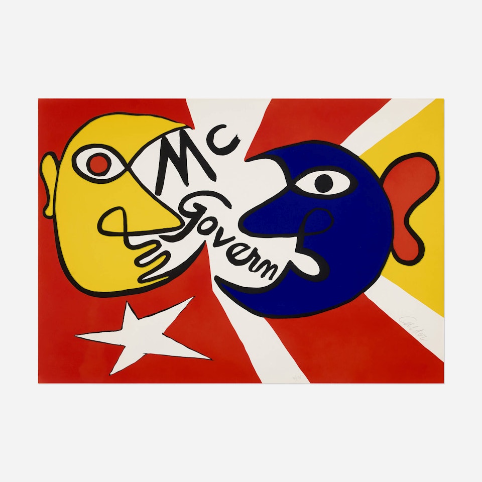 McGovern for McGovernment by Alexander Calder