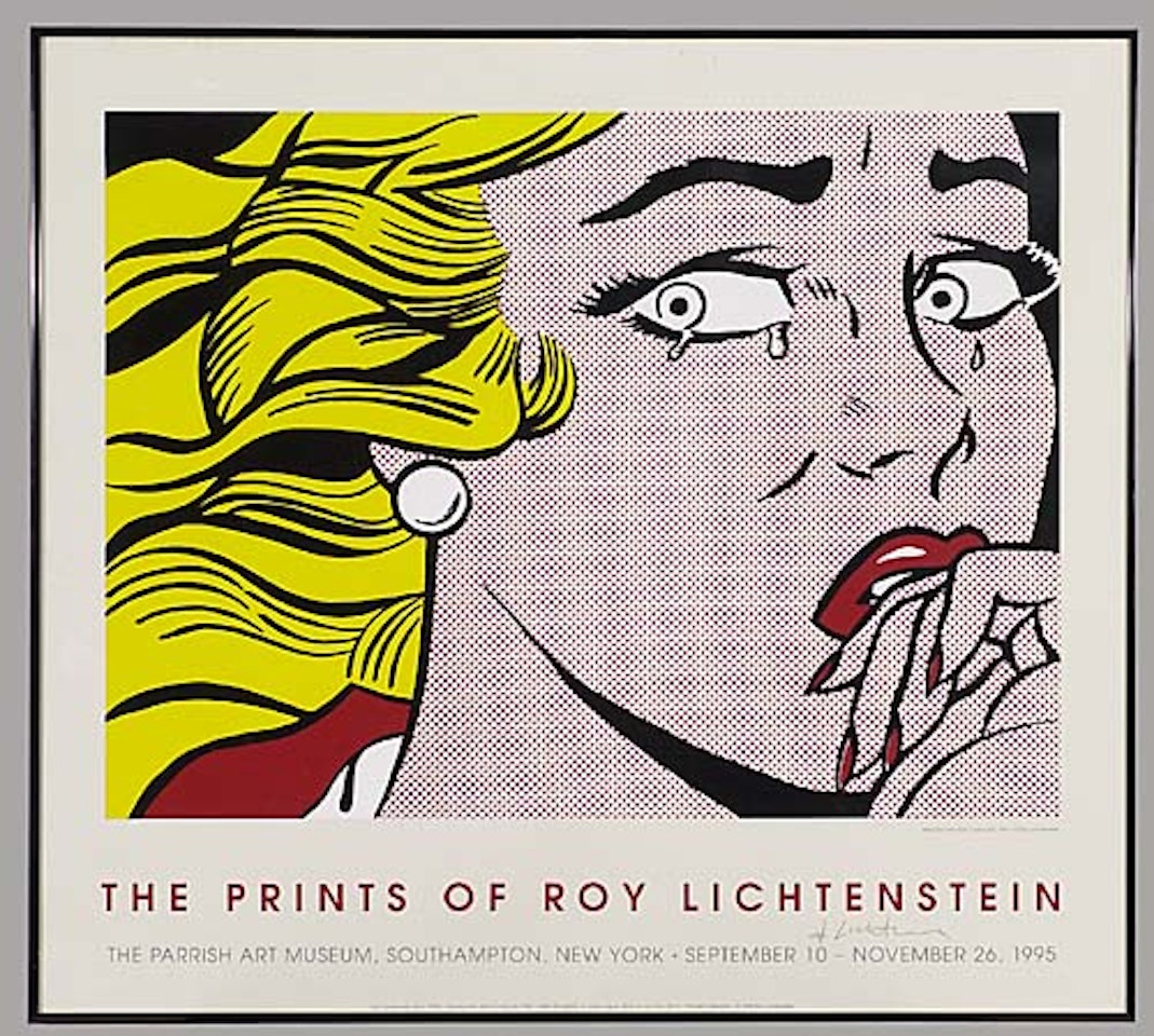 Crying Girl, Parrish Art Museum, Southampton, New York by Roy Lichtenstein