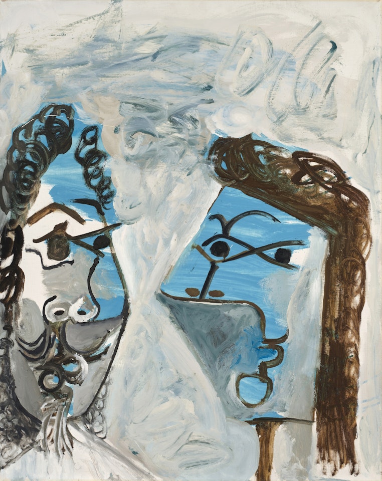 Homme et femme. Têtes by Pablo Picasso