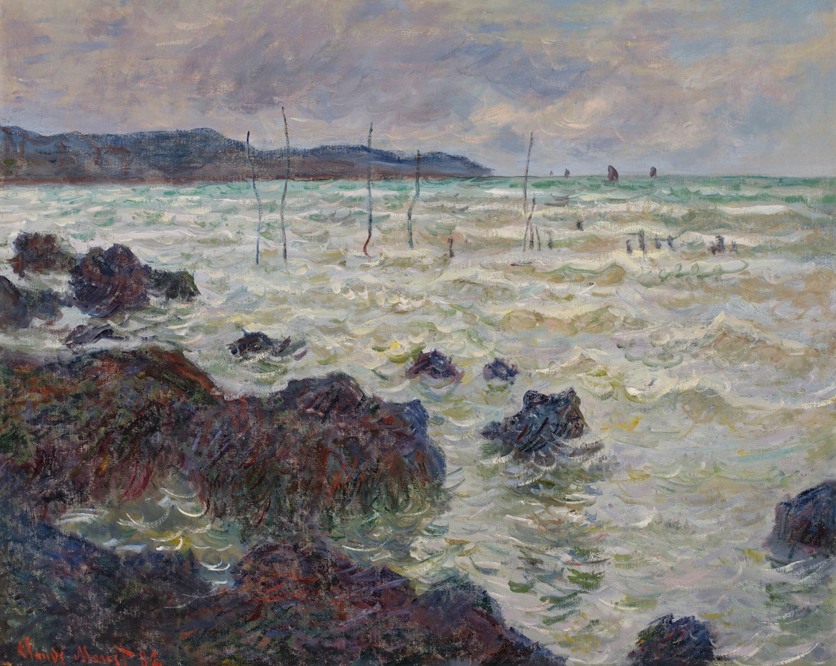 Un Parc à Pourville by Claude Monet