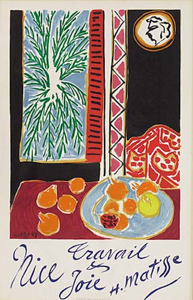 Nice, Travail et Joie by Henri Matisse