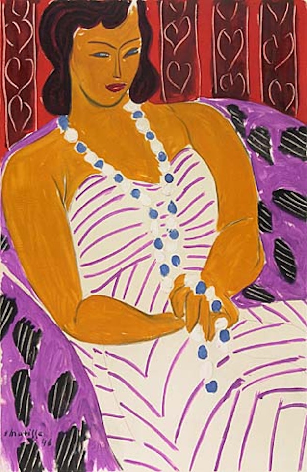 Femme à la Robe blanche by Henri Matisse