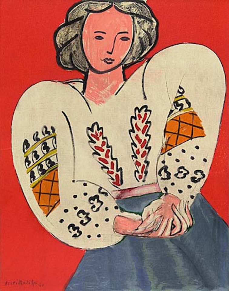 La Blouse paysanne by Henri Matisse