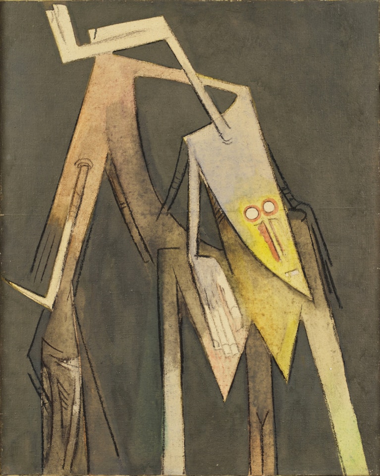 Les Bras sur la tête by Wifredo Lam