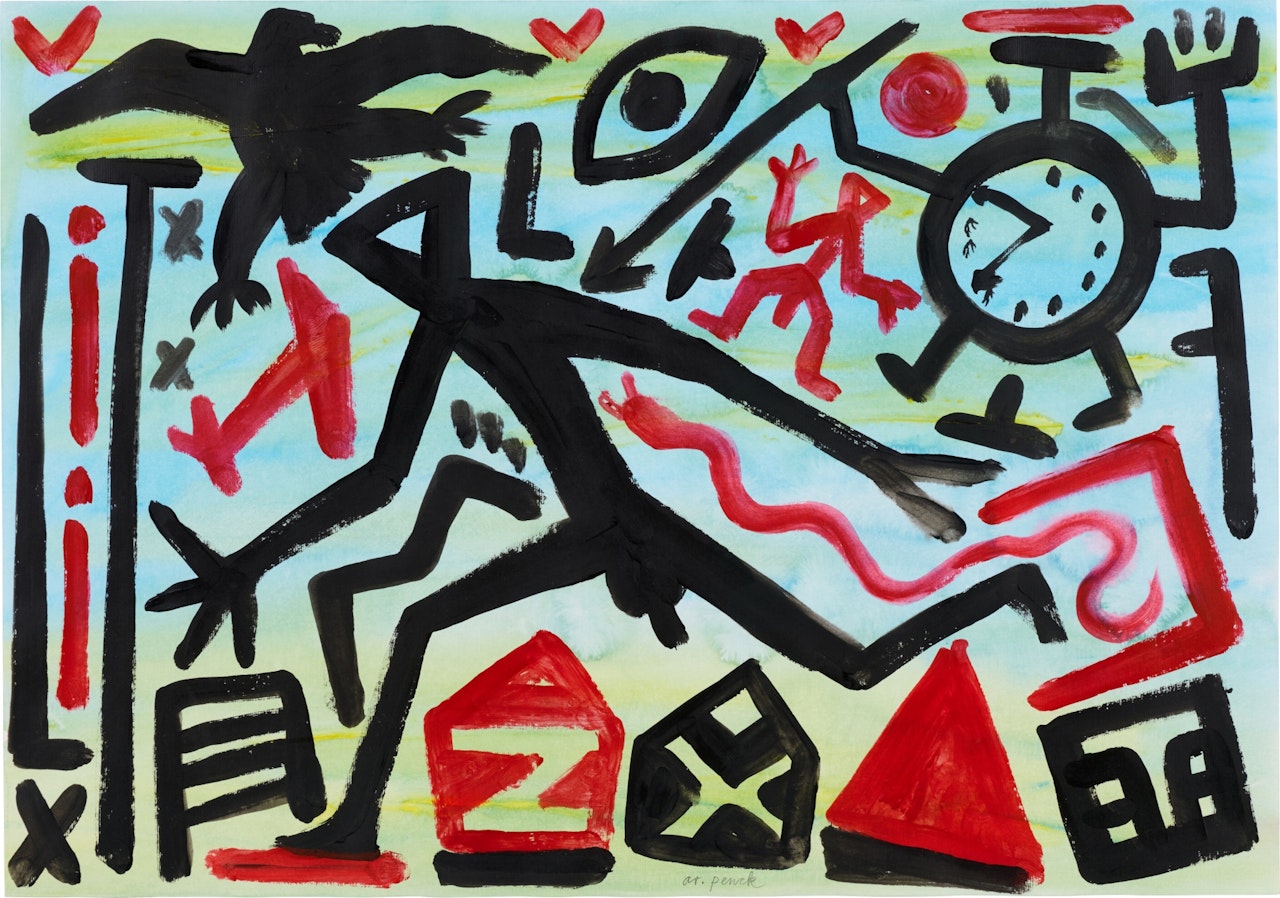 Untitled by A.R. Penck