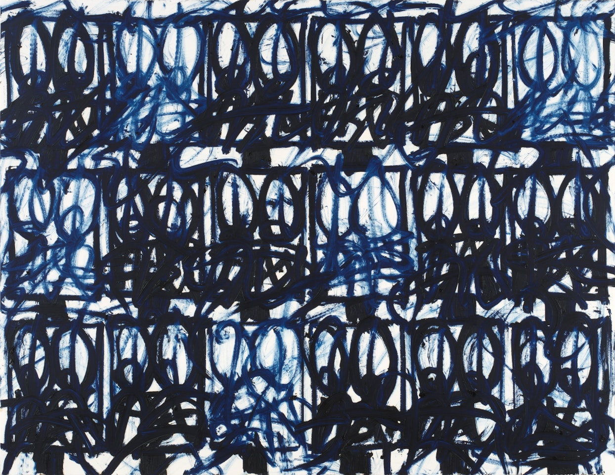 Untitled Anxious Bruise Drawing by Rashid Johnson