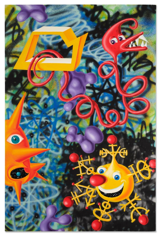 Macro-Micro by Kenny Scharf