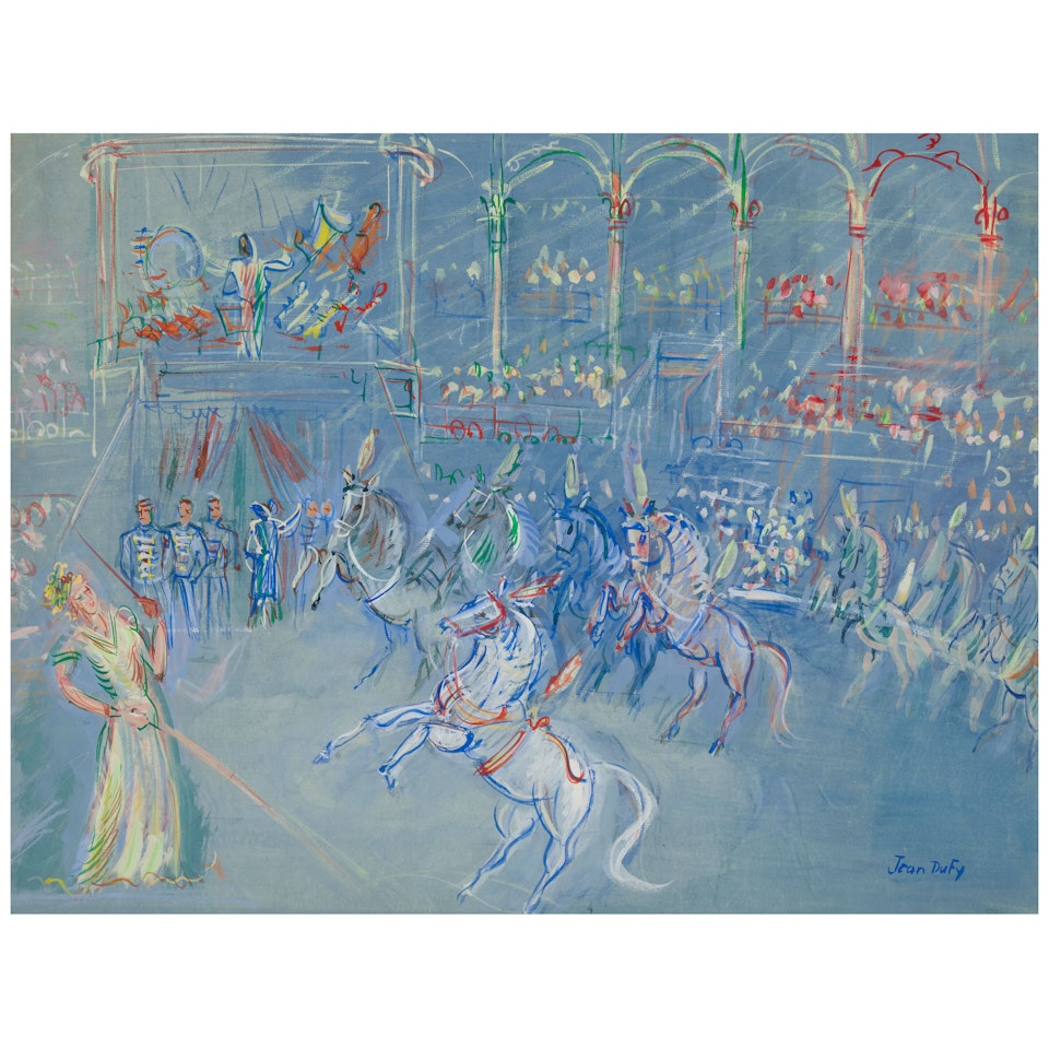 Le cabrage by Jean Dufy