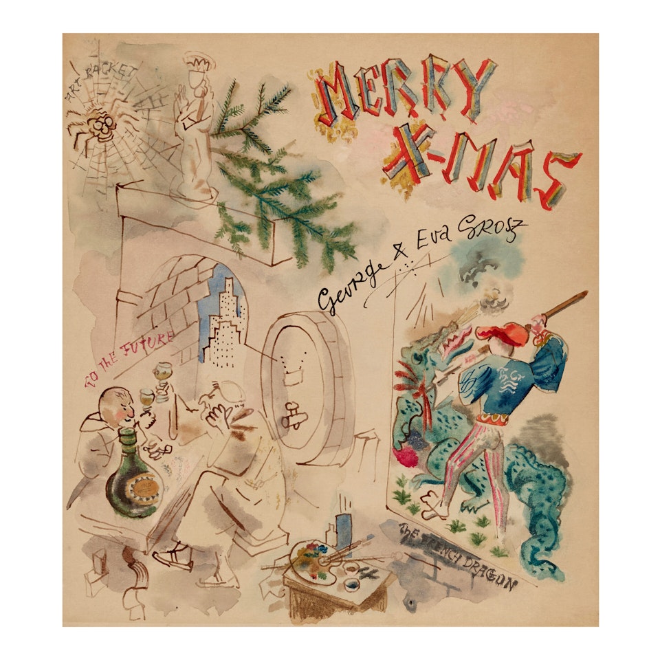 Merry X-Mas by George Grosz