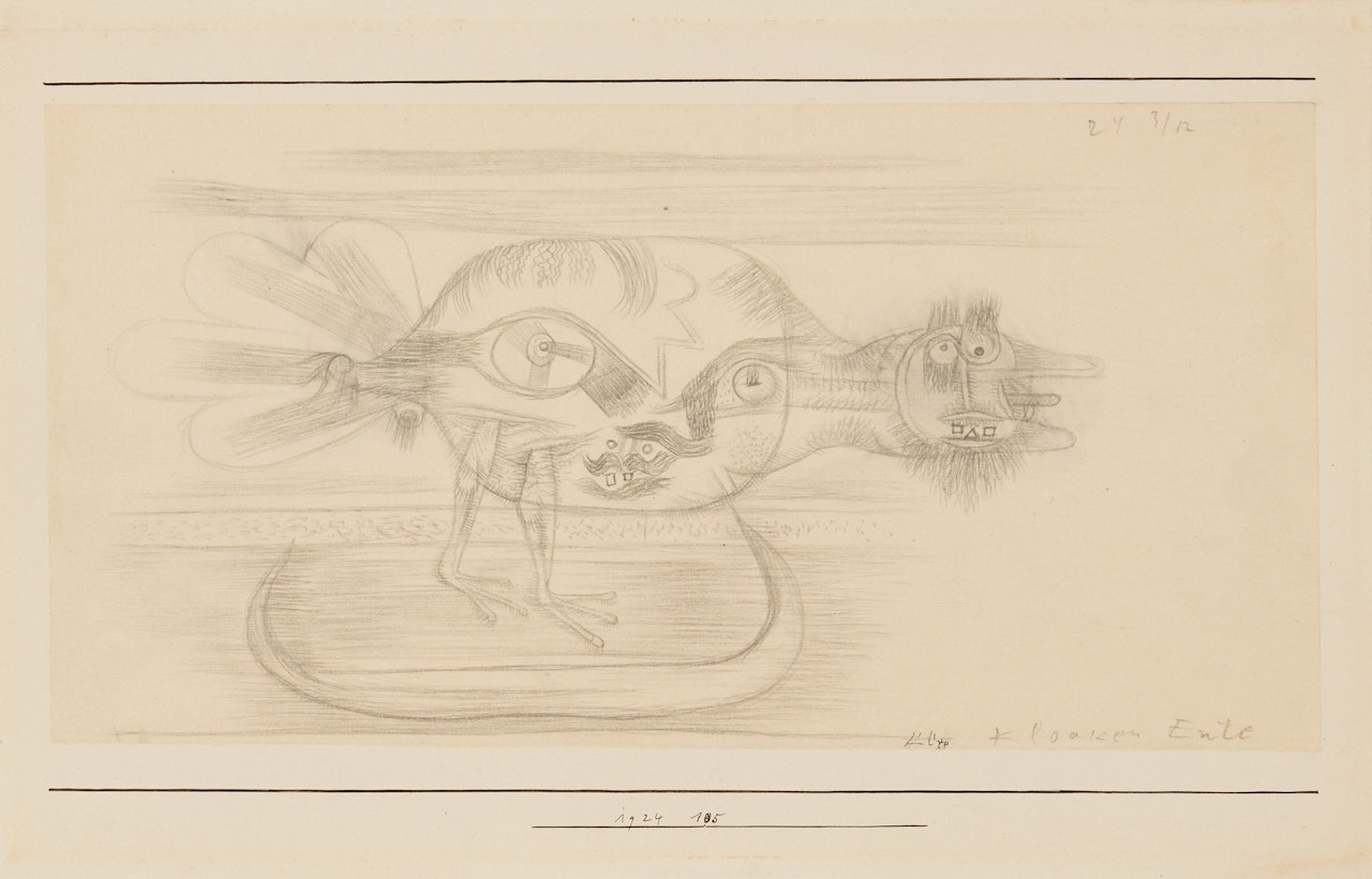 Kloaken Ente (Sewer Duck) by Paul Klee