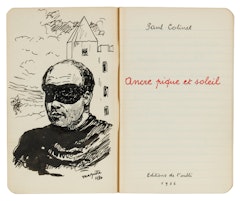 Frontispiece Drawing for “Ancre pique et soleil”