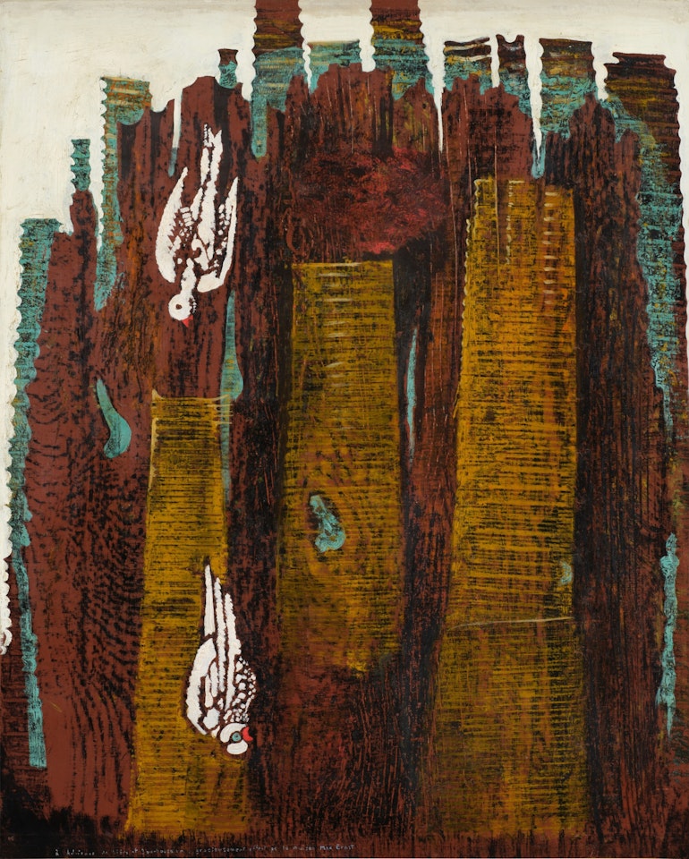 Les Oiseaux qui ne peuvent pas voler by Max Ernst