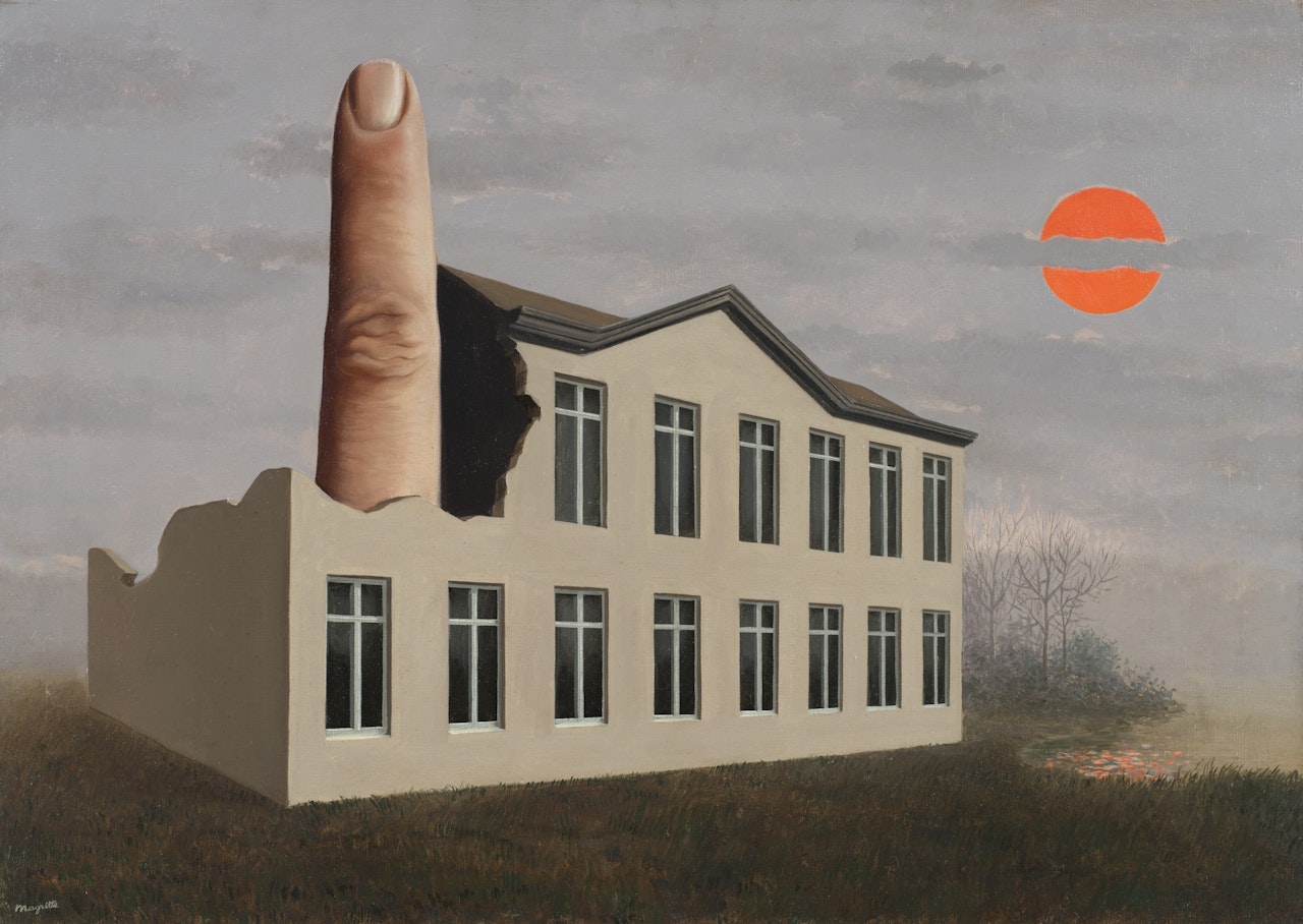 La Révélation du présent by René Magritte