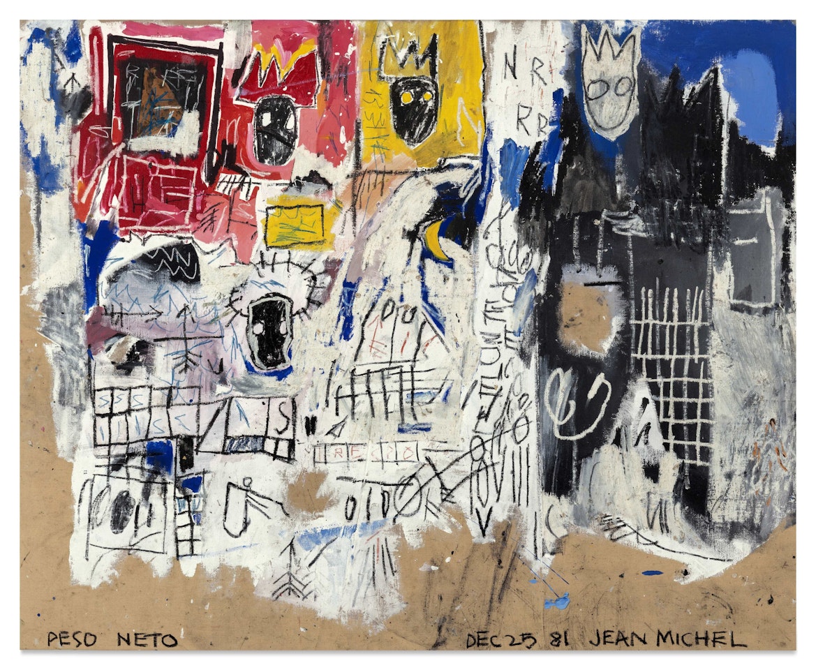 Crowns (Peso Neto) by Jean-Michel Basquiat