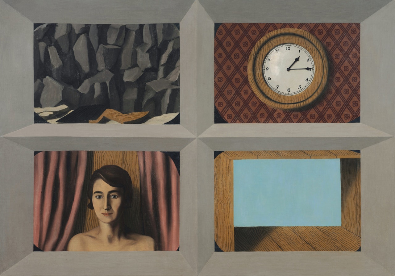 L"Idée fixe by René Magritte