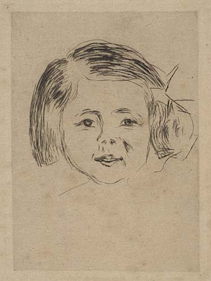 Portrait of a Young Girl by Edvard Munch