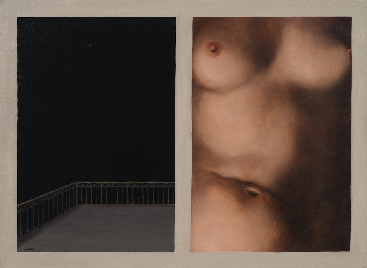 Le Symbole dissimulé by René Magritte