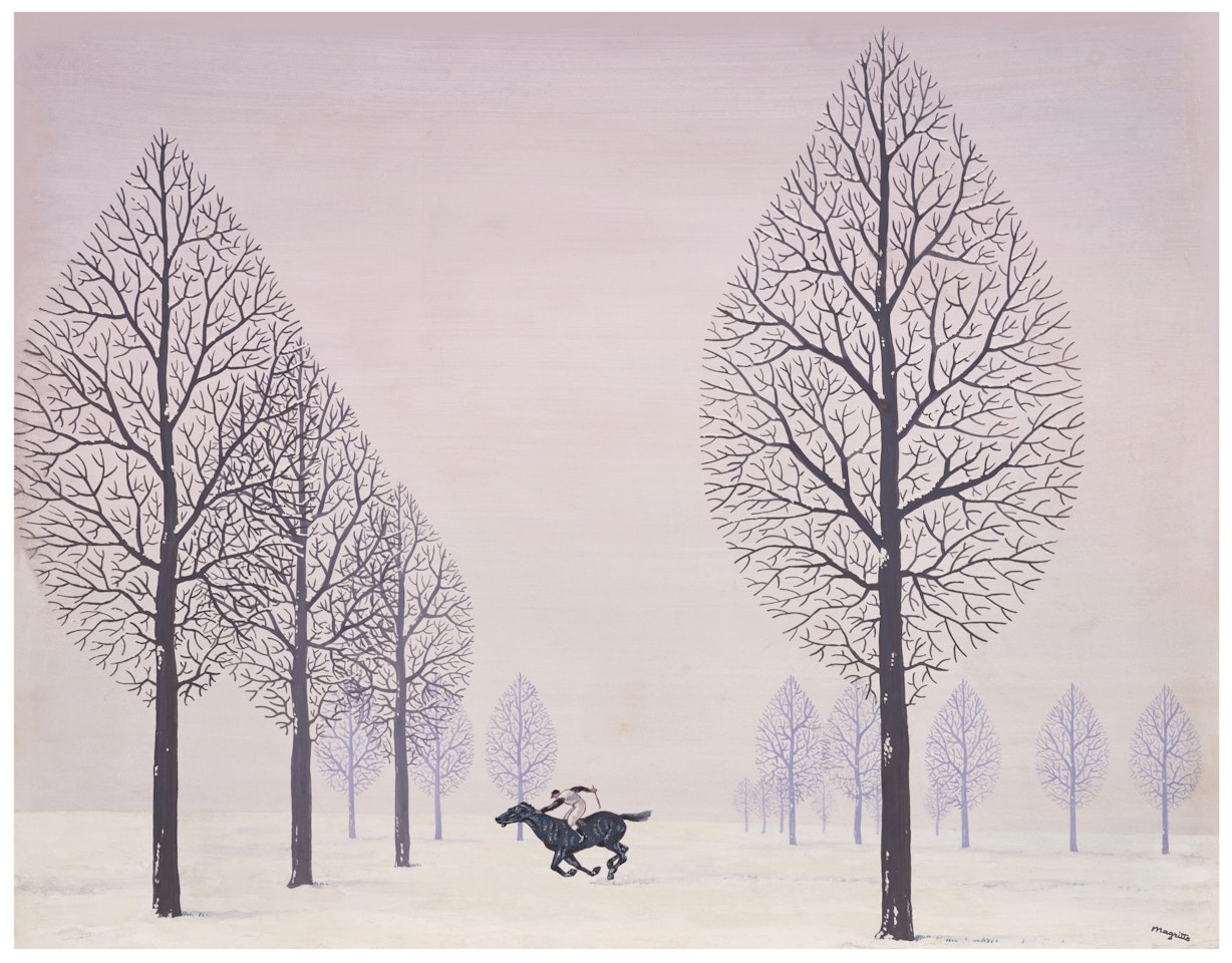 Le Jockey perdu by René Magritte