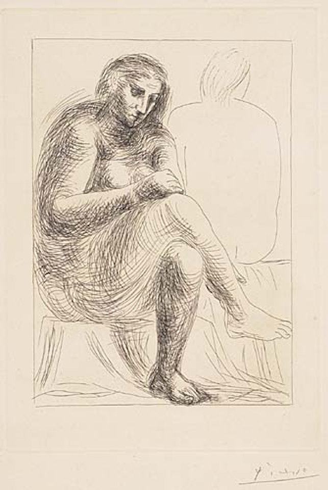 Au Bain by Pablo Picasso