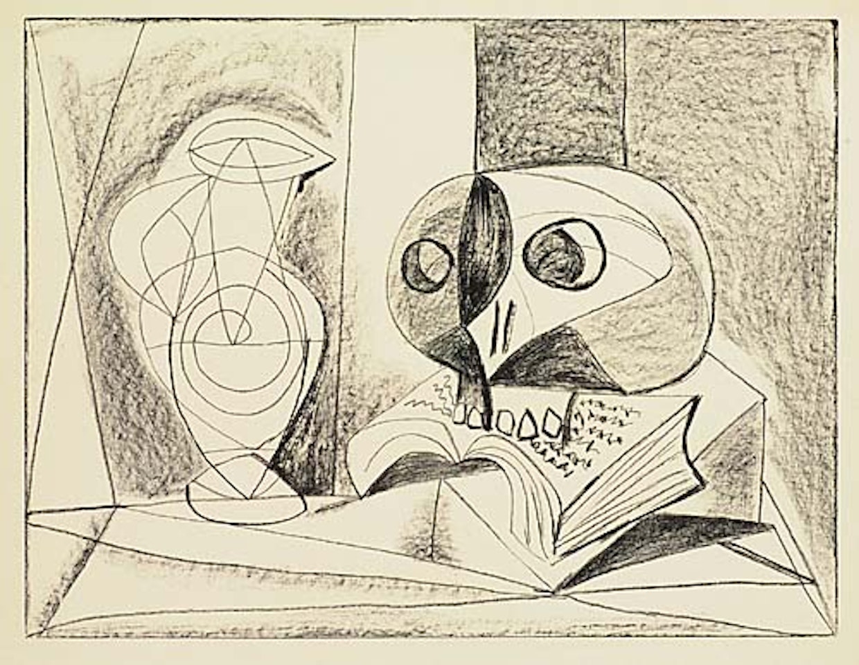 Composition au Crane by Pablo Picasso