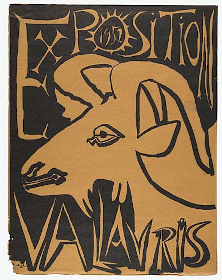 Exposition 1952 Vallauris by Pablo Picasso