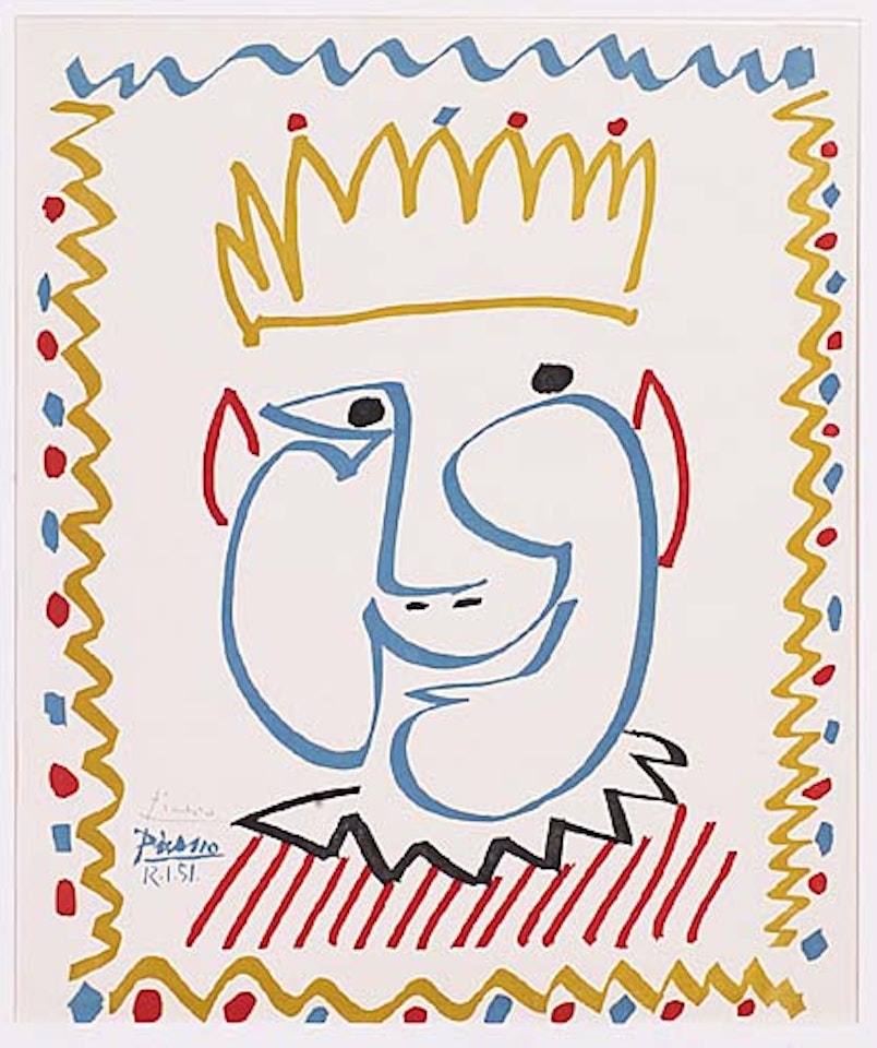 Tête de Roi by Pablo Picasso