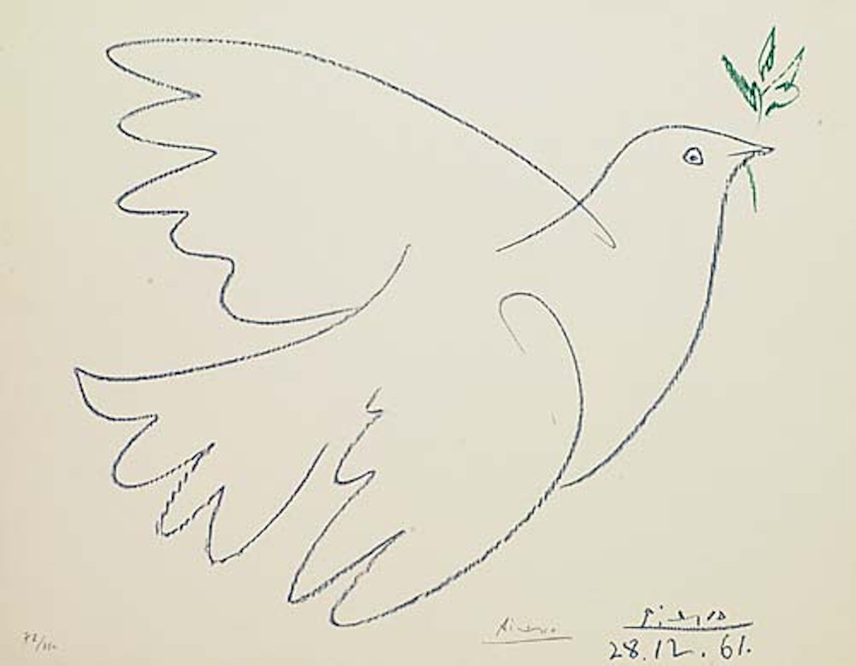 Dove of Peace by Pablo Picasso