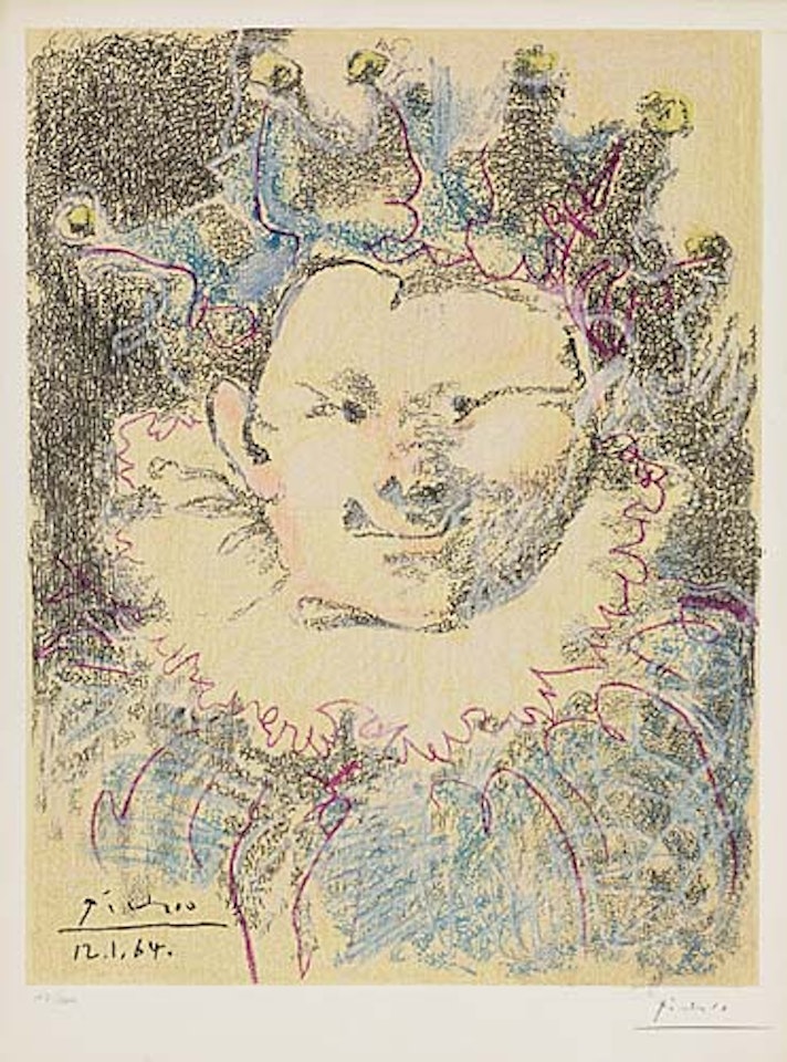 Tête de Bouffon by Pablo Picasso