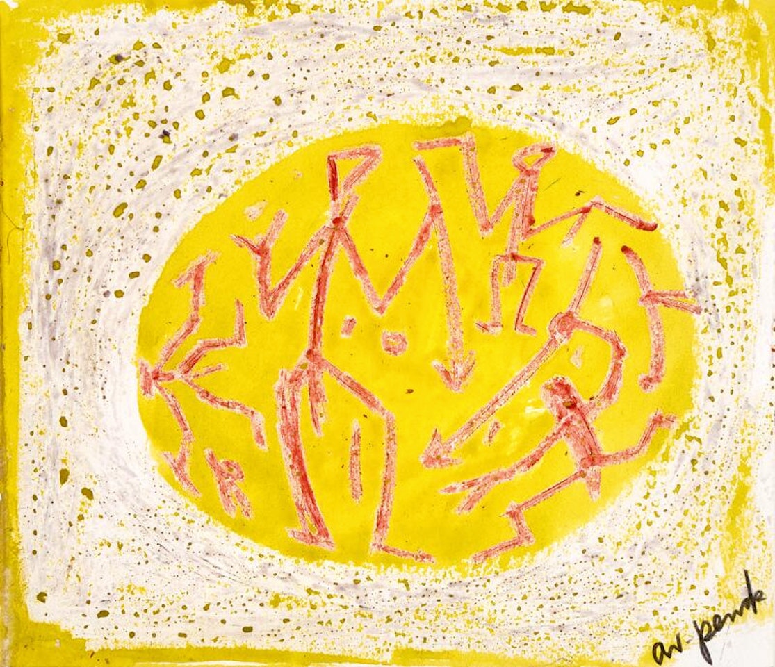 “Welt (Nyhavn)” by A.R. Penck