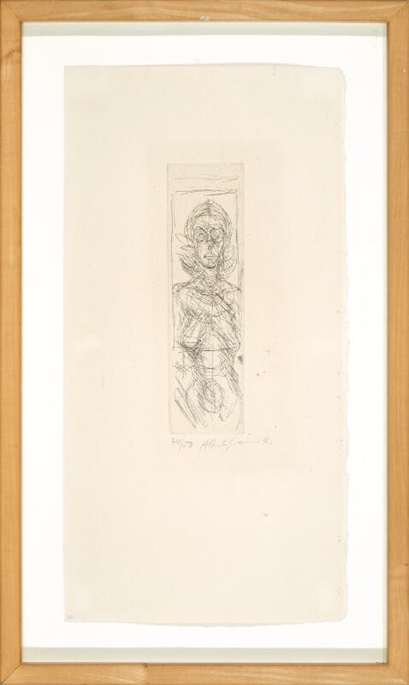 “Annette de face” by Alberto Giacometti