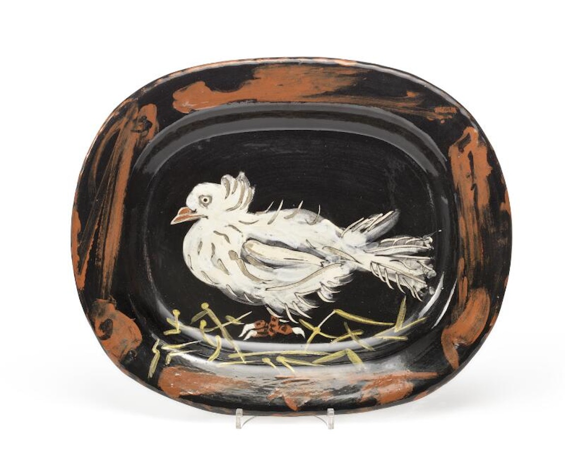 “Colombe sur lit de paille” by Pablo Picasso