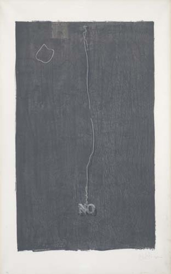 No by Jasper Johns