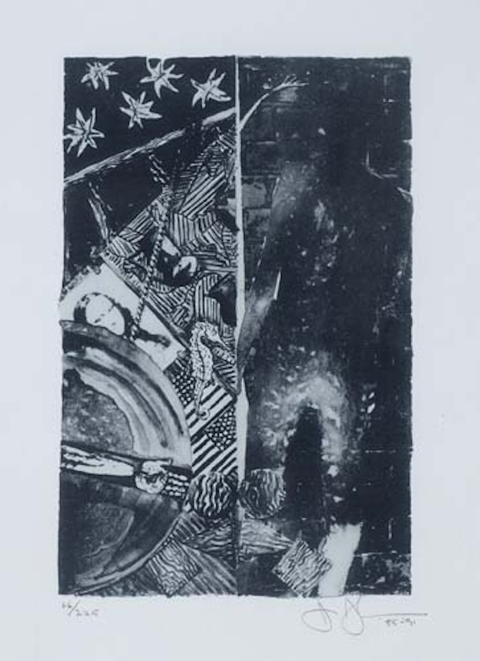 Summer (Blue) by Jasper Johns