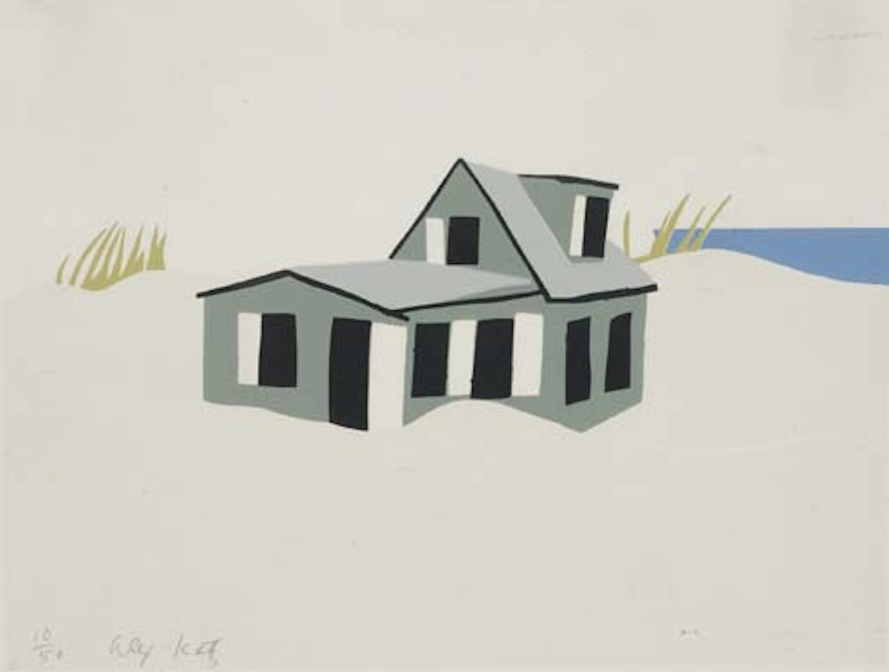 Beach House by Alex Katz