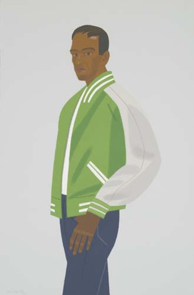 Green Jacket by Alex Katz