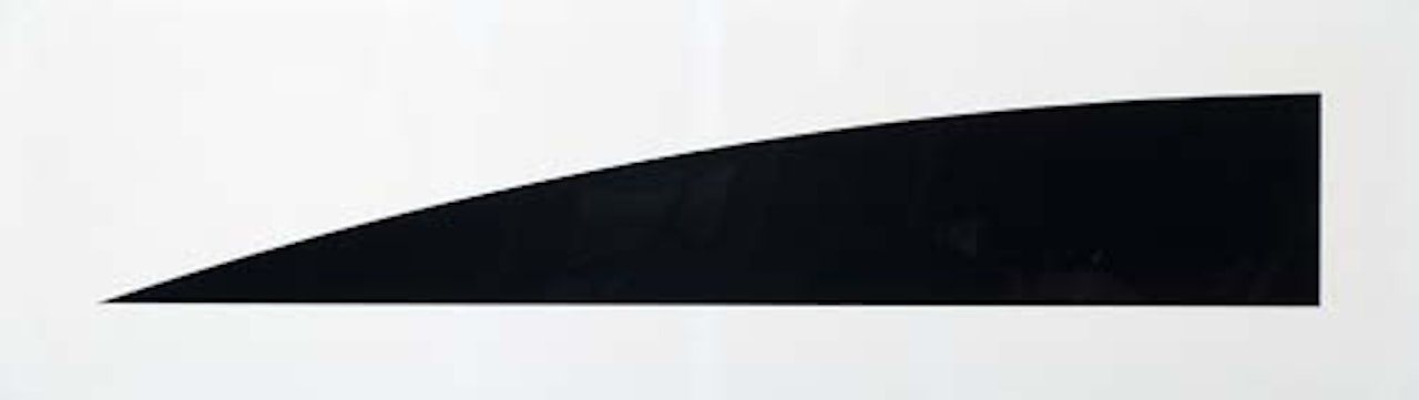 Large Black Curve by Ellsworth Kelly