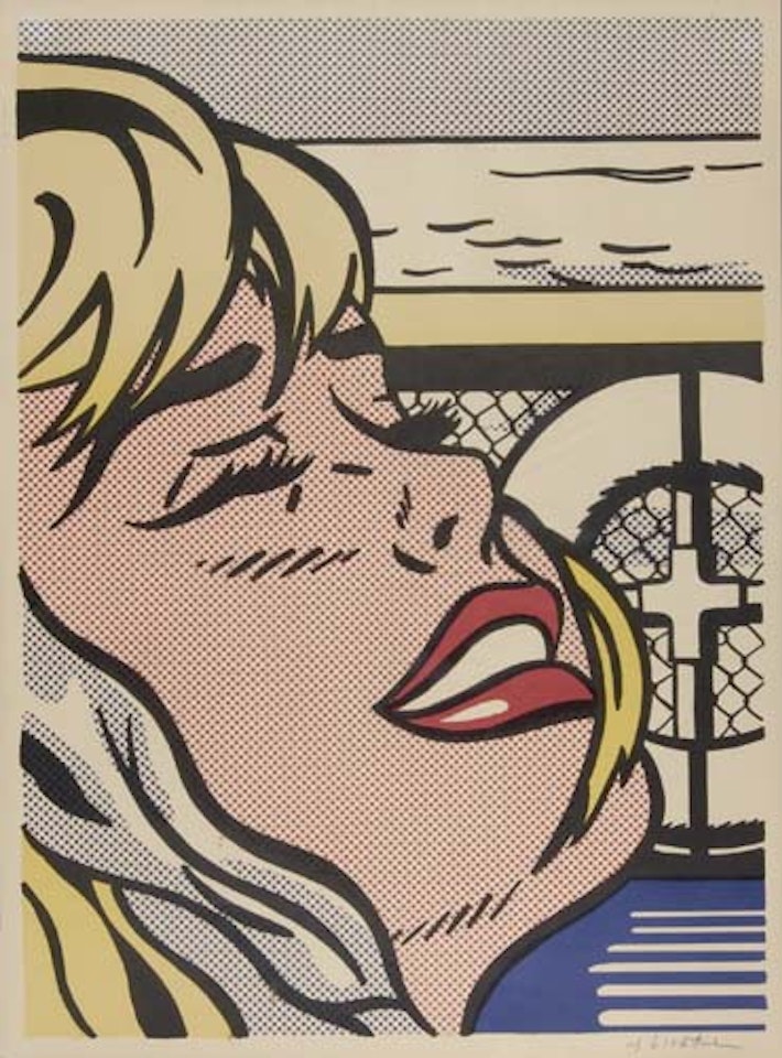 Shipboard Girl by Roy Lichtenstein