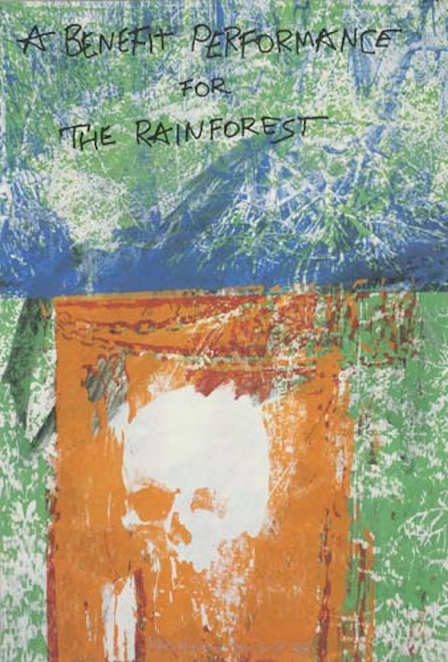 Benefit Performance for the Rainforest by Robert Rauschenberg