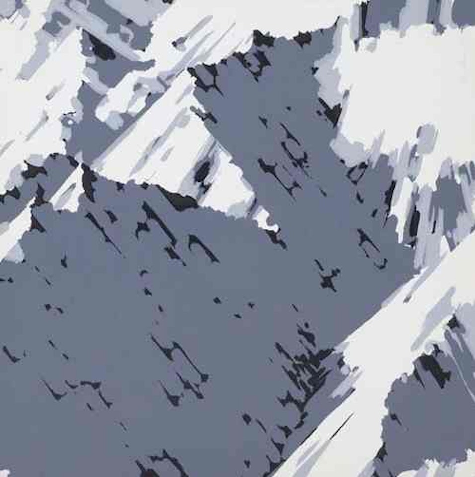 Schweizer Alpen II by Gerhard Richter