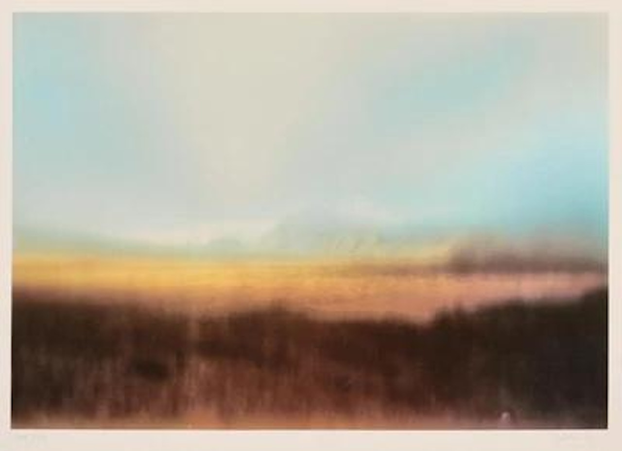 “Teydelandschaft” by Gerhard Richter