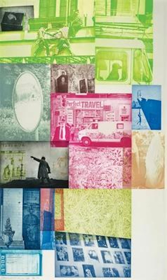 “Soviet/American Array VI” by Robert Rauschenberg