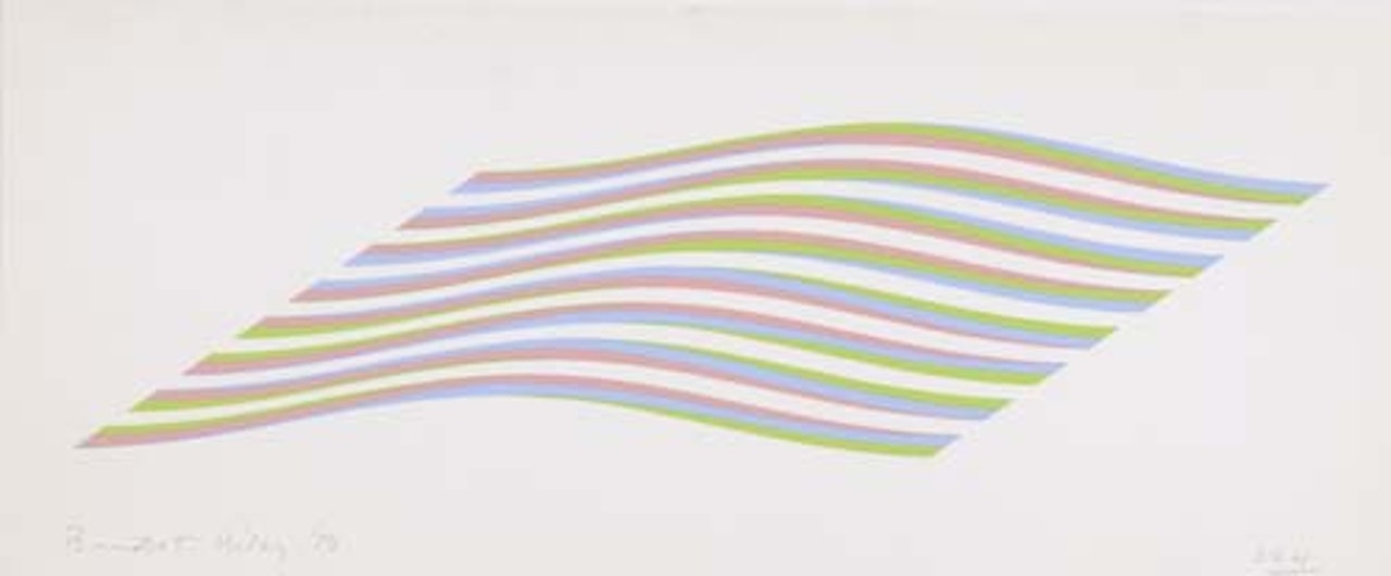 Waves by Bridget Riley